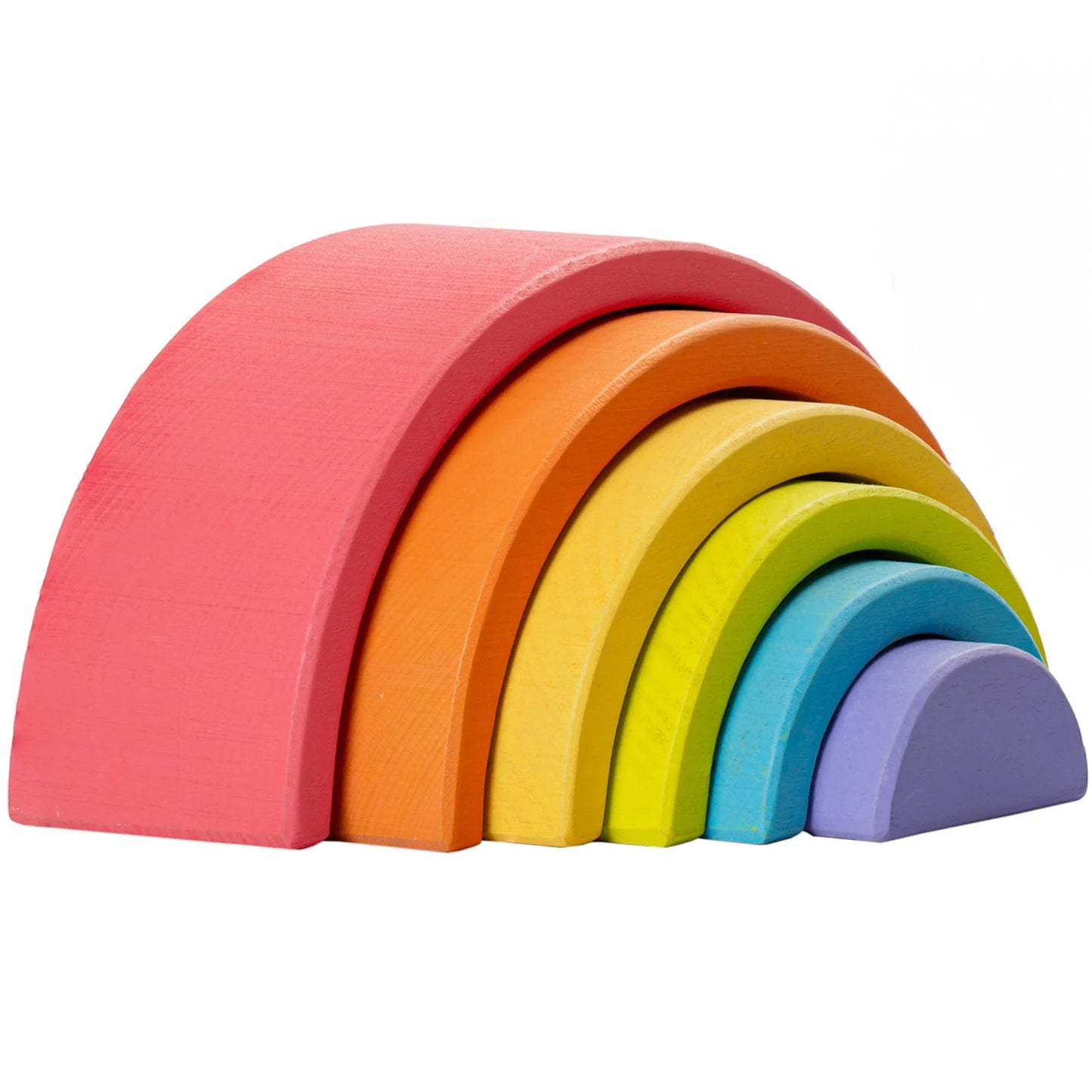 Wooden Rainbow Stacking Toy – Montessori-Inspired Educational Toy for Kids